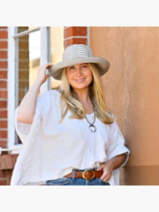 UPF 50+ Wide Brim Sun Hat, Packable Travel Hat with Drawstring Adjustable main image 6